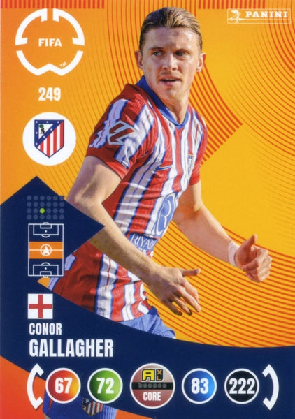 Cromo Trading Card Fútbol-Rodrigo De Paul-Atlético de Madrid-Panini Club World Cup Adrenalyn XL 2025-#248-CORE / Team Mate