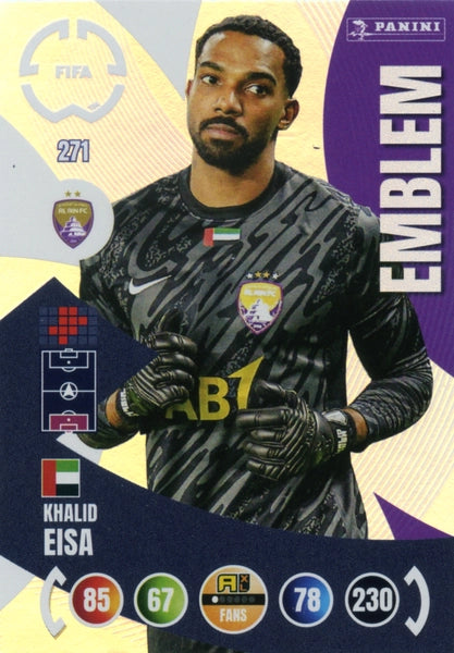 Football Trading Card-Khalid Eisa-Al Ain FC-Panini Club World Cup ...
