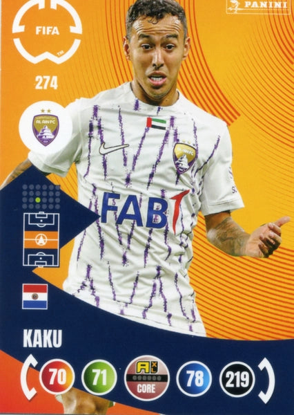 Cromo Trading Card Fútbol-Erik Menezes-Al Ain FC-Panini Club World Cup Adrenalyn XL 2025-#273-CORE / Team Mate