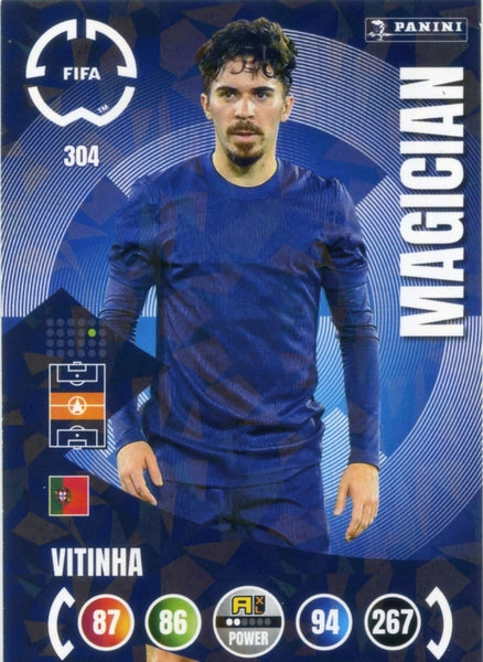 Cromo Trading Card Fútbol-Kevin De Bruyne-Manchester City-Panini Club World Cup Adrenalyn XL 2025-#303-POWER / Magician