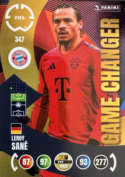 Cromo Trading Card Fútbol-Warren Zaïre-Emery-Paris Saint-Germain-Panini Club World Cup Adrenalyn XL 2025-#346-GOLD / Game Changer