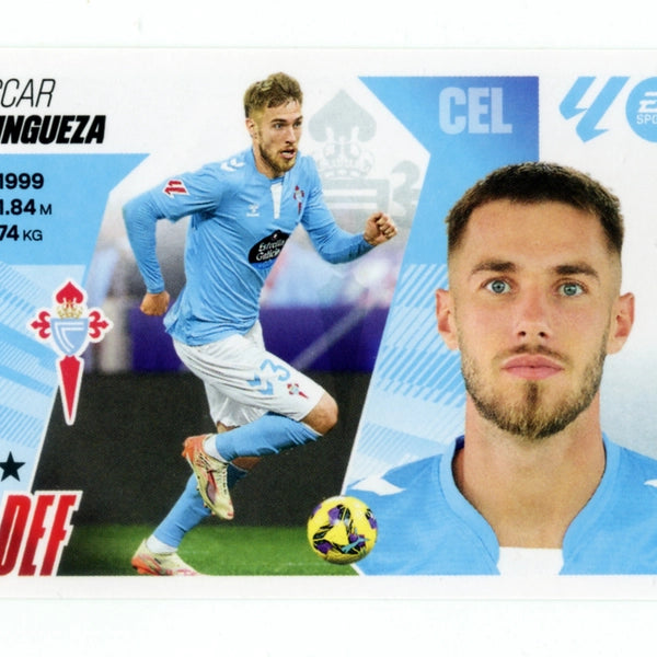 Cromo Trading Card Fútbol-Mingueza-RC Celta-Panini Liga Este 2025