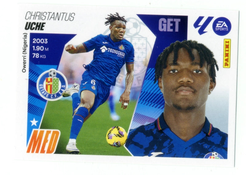 Uche - Getafe CF - Panini Liga Este  - 2025 - 2026 - #013 - Básico