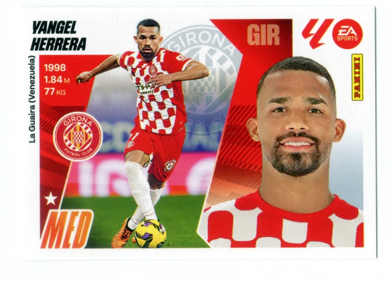 Yangel Herrera - Girona FC - Panini Liga Este  - 2025 - 2026 - #014 - Básico
