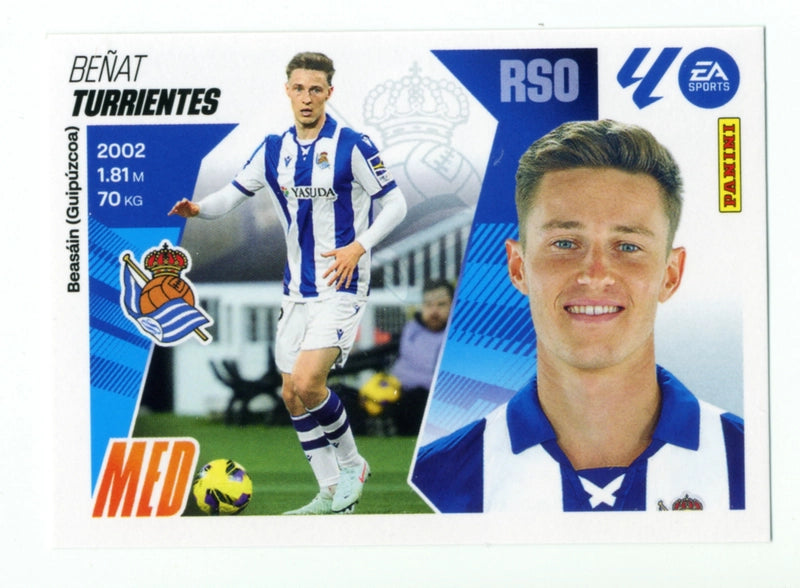 Turrientes - Real Sociedad - Panini Liga Este  - 2025 - 2026 - #011 - Básico