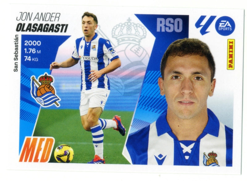 Olasagasti - Real Sociedad - Panini Liga Este  - 2025 - 2026 - #14B - Básico
