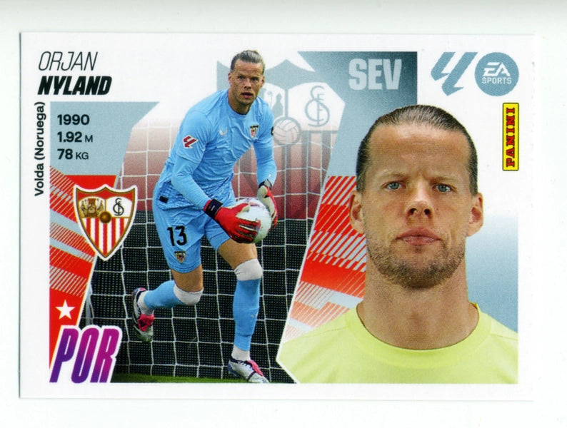 Nyland - Sevilla FC - Panini Liga Este  - 2025 - 2026 - #003 - Básico