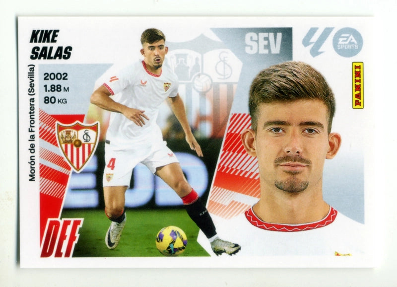 Kike Salas - Sevilla FC - Panini Liga Este  - 2025 - 2026 - #07A - Básico
