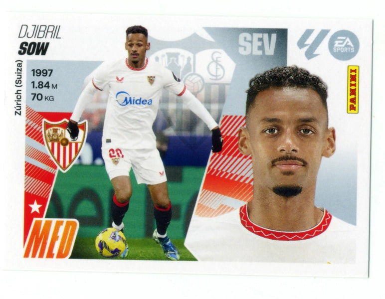 Sow - Sevilla FC - Panini Liga Este  - 2025 - 2026 - #012 - Básico