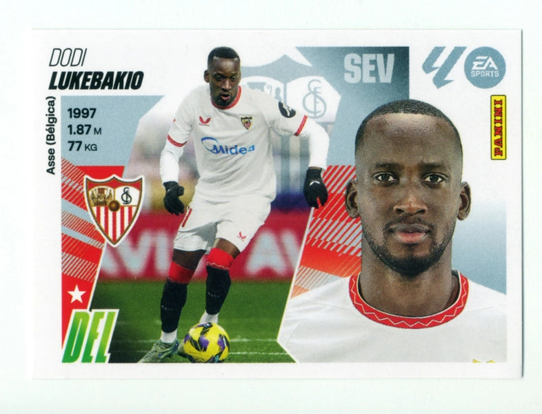 Lukebakio - Sevilla FC - Panini Liga Este  - 2025 - 2026 - #018 - Básico