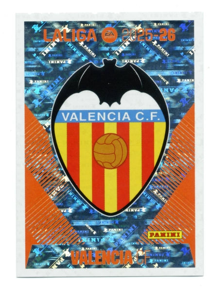 Escudo - Valencia CF - Panini Liga Este  - 2025 - 2026 - #001 - Básico