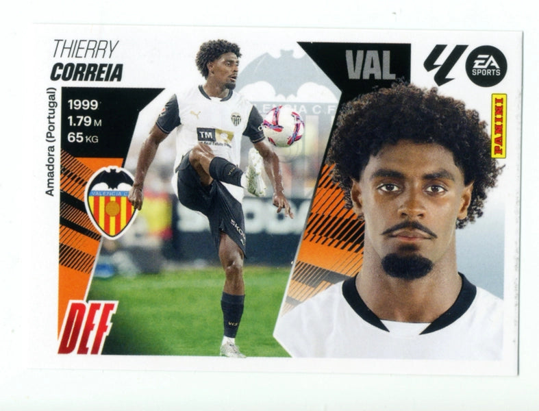 Correia - Valencia CF - Panini Liga Este  - 2025 - 2026 - #05A - Básico