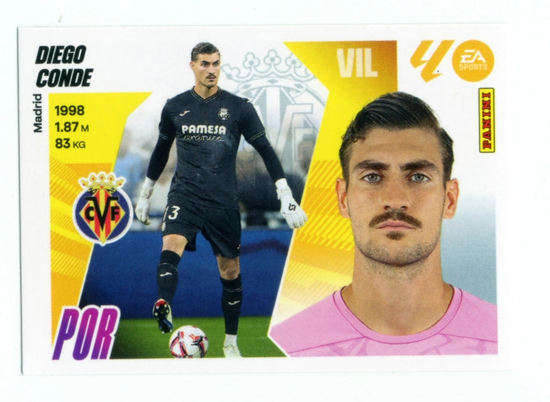 Diego Conde - Villarreal CF - Panini Liga Este  - 2025 - 2026 - #004 - Básico
