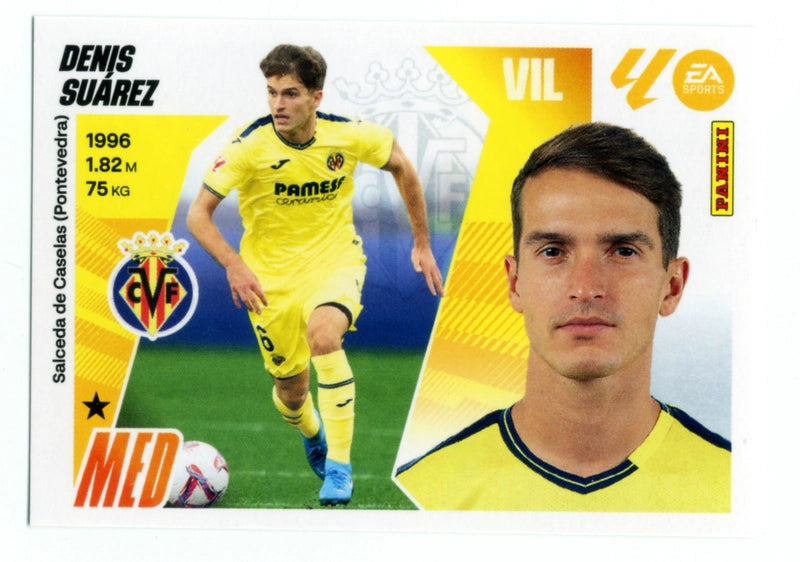 Denis Suárez - Villarreal CF - Panini Liga Este  - 2025 - 2026 - #014 - Básico