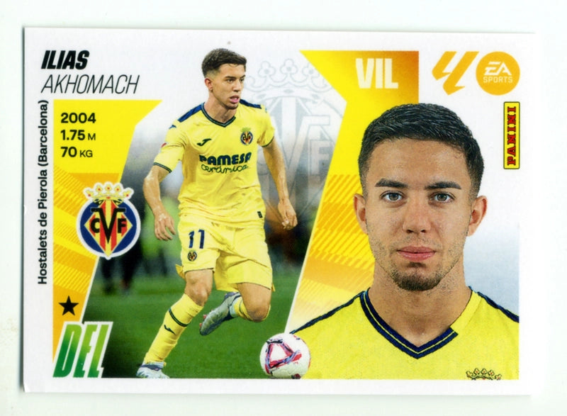 Ilias - Villarreal CF - Panini Liga Este  - 2025 - 2026 - #016 - Básico