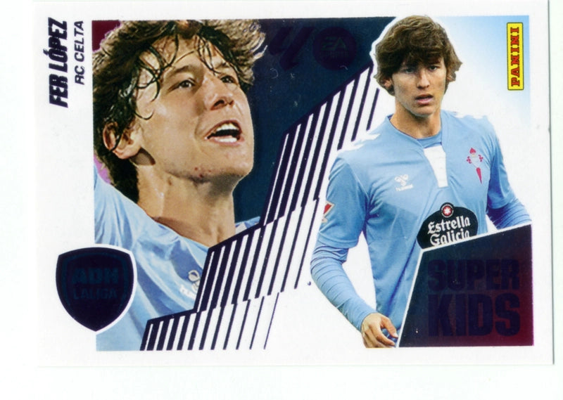 Fer López - RC Celta - Panini Liga Este  - 2025 - 2026 - #008 - Súper Kids