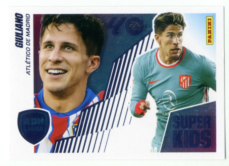 Giuliano - Atlético de Madrid - Panini Liga Este  - 2025 - 2026 - #009 - Súper Kids