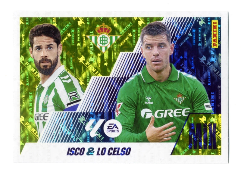 Isco / Lo Celso - Real Betis - Panini Liga Este  - 2025 - 2026 - #011 - Mix