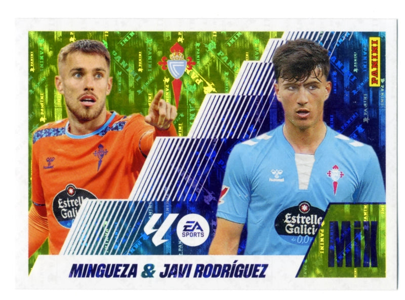 Mingueza / Javi Rodríguez - RC Celta - Panini Liga Este  - 2025 - 2026 - #018 - Mix