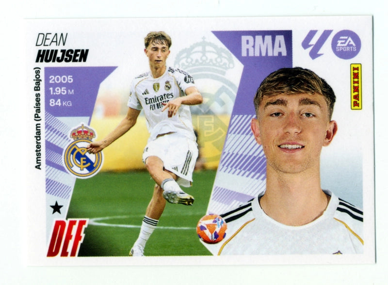 Huijsen - Real Madrid  - Panini Liga Este  - 2025 - 2026 - #UF1 - Últimos Fichajes