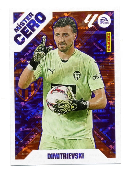 Dimitrievski - Valencia CF - Panini Liga Este  - 2025 - 2026 - #004 - Míster Cero