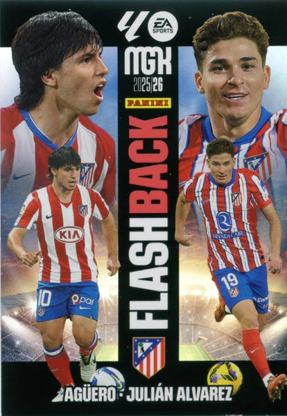 Agüero - Julian Alvarez – Megacracks La Liga 2025-26 – #424 - Flash Back