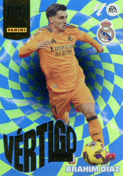 Brahim Díaz  -  Real Madrid - Panini Megacracks - 2025-2026 - #P381 - Vértigo Power