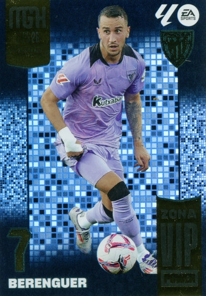 Berenguer  -  Athletic Club - Panini Megacracks - 2025-2026 - #P390 - Zona Vip Power