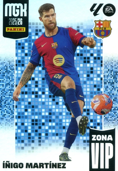 Íñigo Martínez  -  FC Barcelona - Panini Megacracks - 2025-2026 - #396 - Zona Vip
