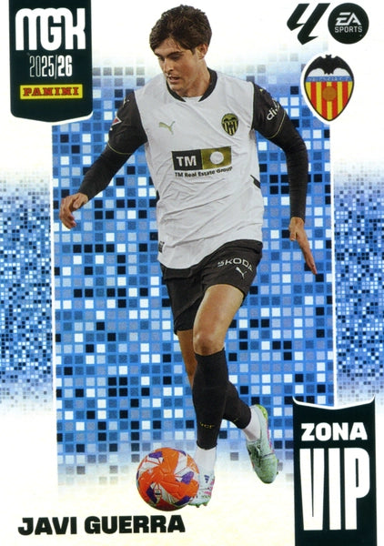 Javi Guerra  -  Valencia CF - Panini Megacracks - 2025-2026 - #398 - Zona Vip