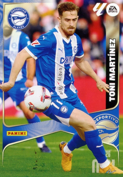 Toni Martínez - CD Alavés - Panini Megacracks - 2025-2026 - #034 - Basico