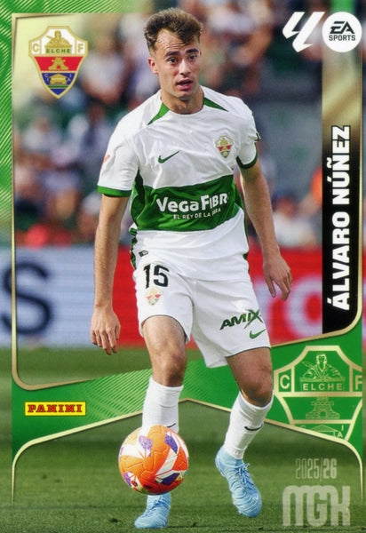 Álvaro Núñez - Elche CF - Panini Megacracks - 2025-2026 - #130 - Basico