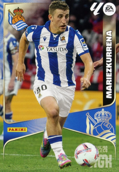 Mariezkurrena - Real Sociedad - Panini Megacracks - 2025-2026 - #324 - Basico