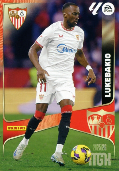 Lukebakio - Sevilla FC - Panini Megacracks - 2025-2026 - #340 - Basico