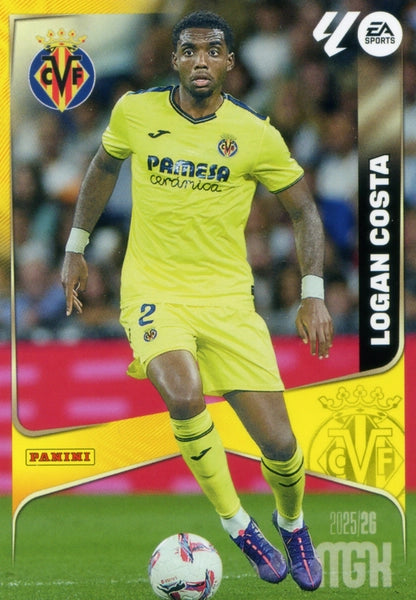 Logan Costa - Villarreal CF - Panini Megacracks - 2025-2026 - #366 - Basico