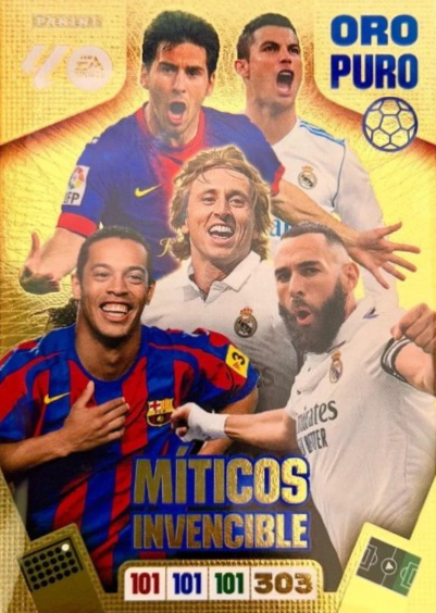 Miticos Invencibles - Panini Adrenalyn XL - 2025-2026 - Oro Puro