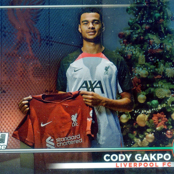 Football Trading Card-Cody Gakpo-Liverpool FC-Topps Stadium Club
