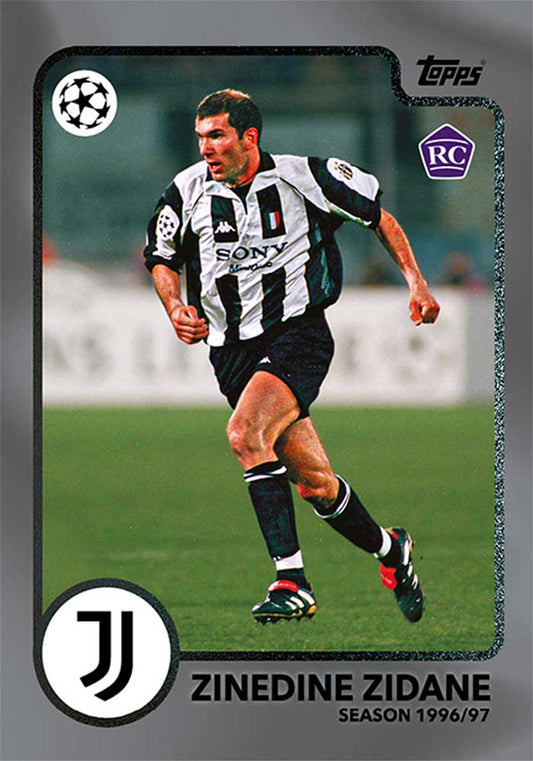 Zinedine Zidane - 2024 - Topps The Lost Rookie - World Trading Cards - Football Card - RAW Card